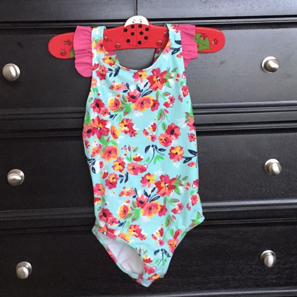 RUFFLE BUTTS Girls One-Piece Swimsuit